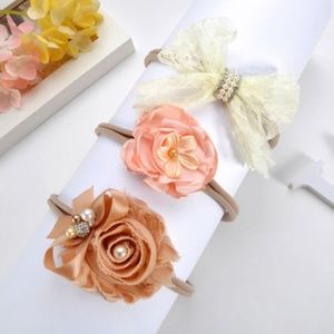 Headband set, Baby Headbands, Newborn Headbands